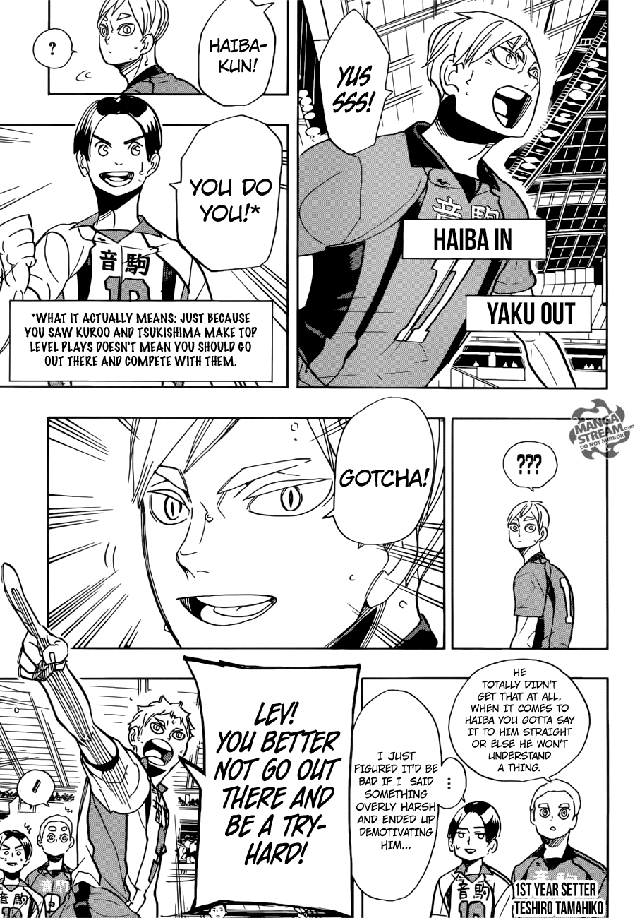 Haikyuu!!, Chapter 299 image 04